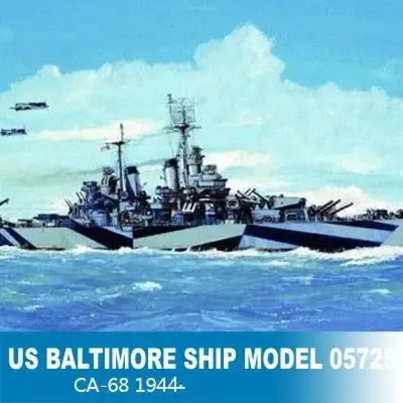 

1:700 Scale Ship Model US BALTIMORE Ship Assembly Model kits 05725 Famous Boat Model Builing Kits 05725