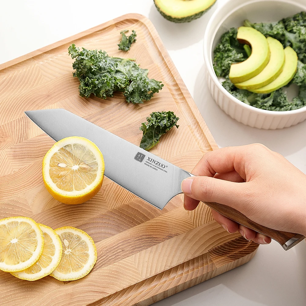 XINZUO 5.8 Inches Kitchen Knife Bunka Knife German 1.4116 Steel
