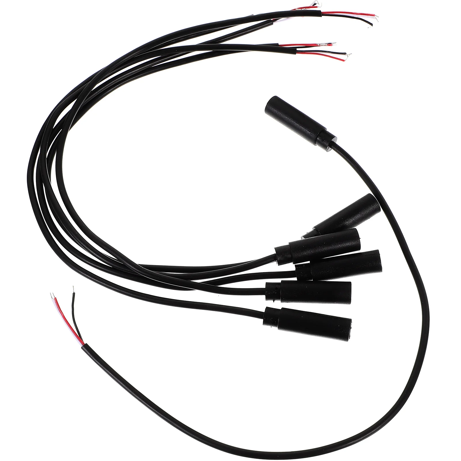 

6 Pcs Audio Line Replacement Cable Cord Wire Repair Accessories Auxiliary Car Cables Headphone Plug Copper Female Connector