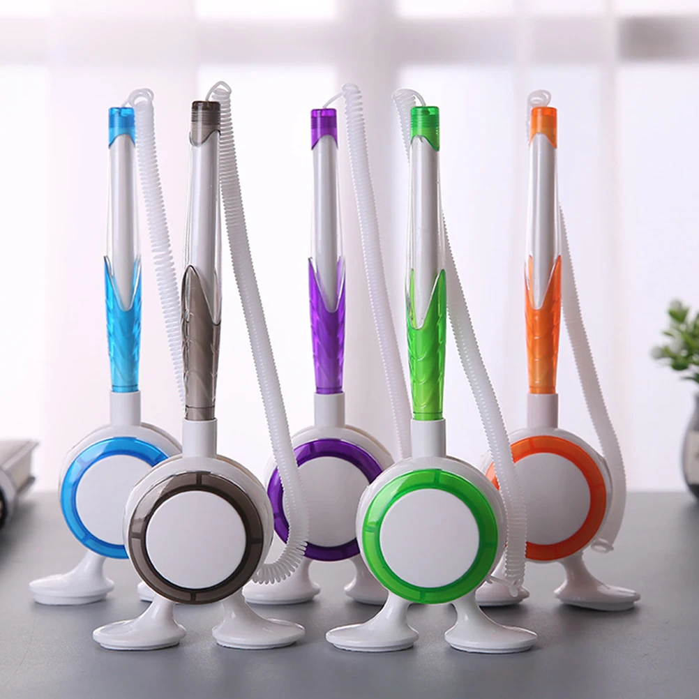 

BUTIFULSIC 5 шт. шариковые ручки в форме помады, офисный стол для отеля, набор канцелярских принадлежностей, ручка для счетчика услуг