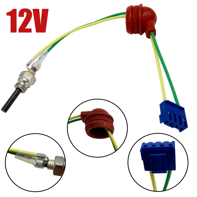 

12V For Webasto Heater Glow Plug Candle Cerami Pin Wrench For Eberspacher Diesel Heater Glow Candle For 12v Heater Accessories