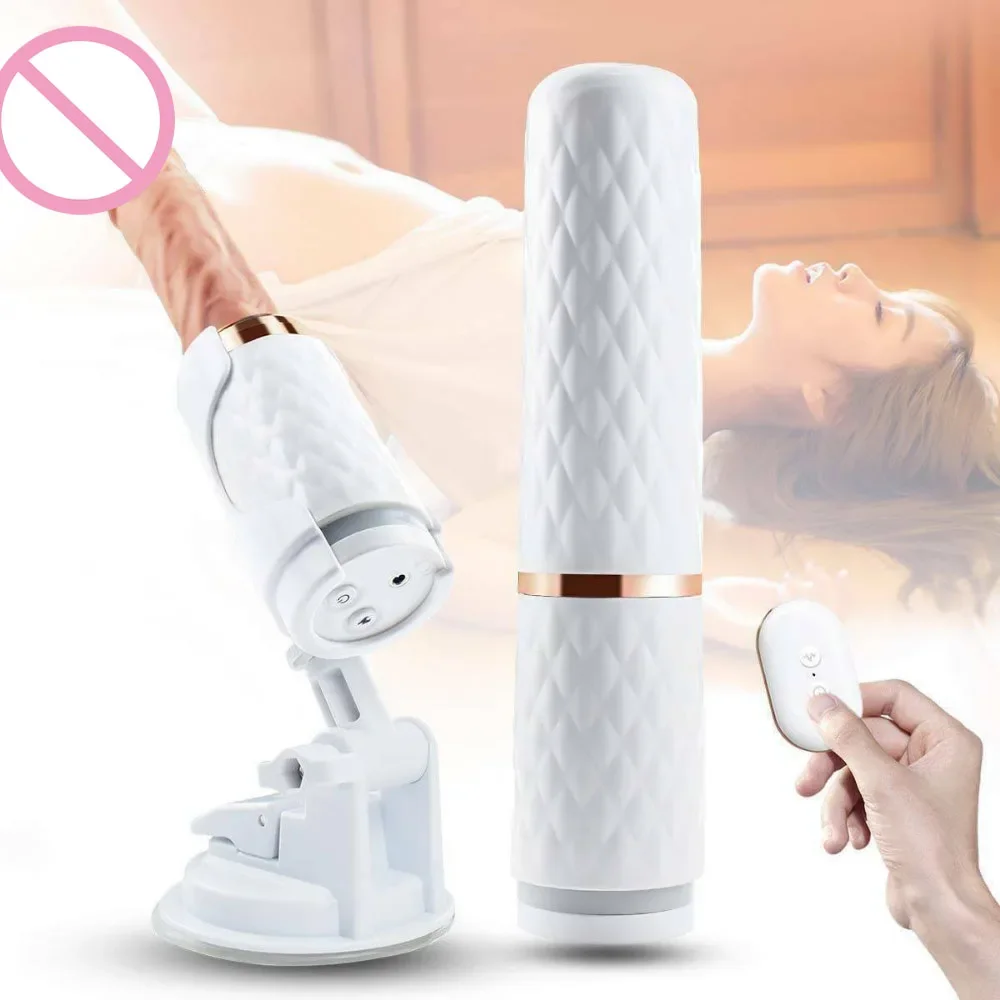 

Automatic Retractable Simulated Dildo Vibrator Realistic Penis Sucker Sex Cannon Adult Female Masturbation Massager Dick Sex Toy