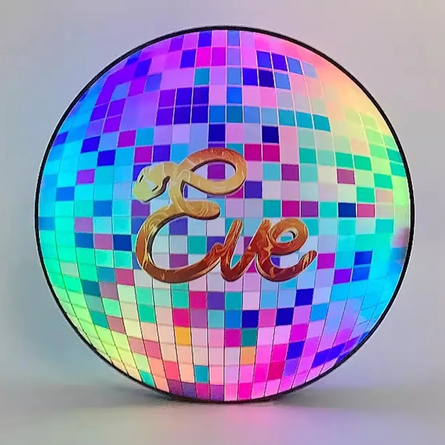 Custom Happy Birthday Nightclub LED Marquee Message Board Sign Bottle Presenter VIP Service with 2 Sets Interchangeable Letters