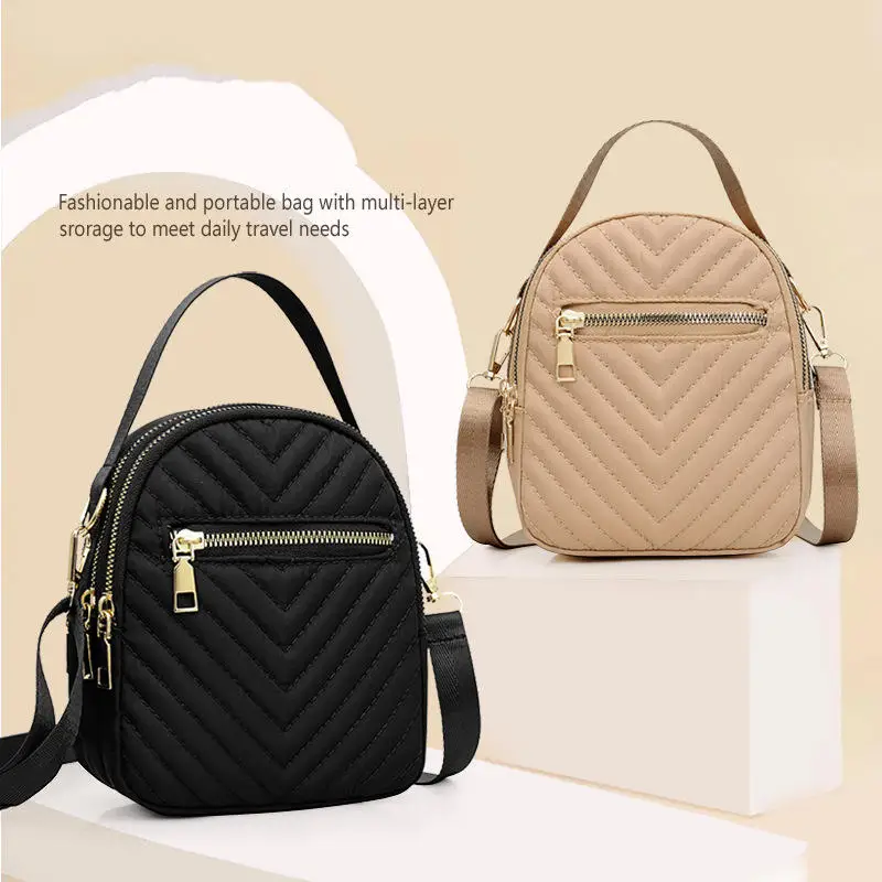 

Exquisite Small Messenger Bag For Women Trend Female Fashion Chain Shoulder Bags Ladies Solid Color Crossbody Purse