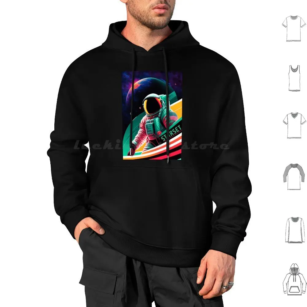

Starset Hoodies Long Sleeve Starset Starset Divisions Starset Logo Starset Transmissions Logo Band Star Music Space