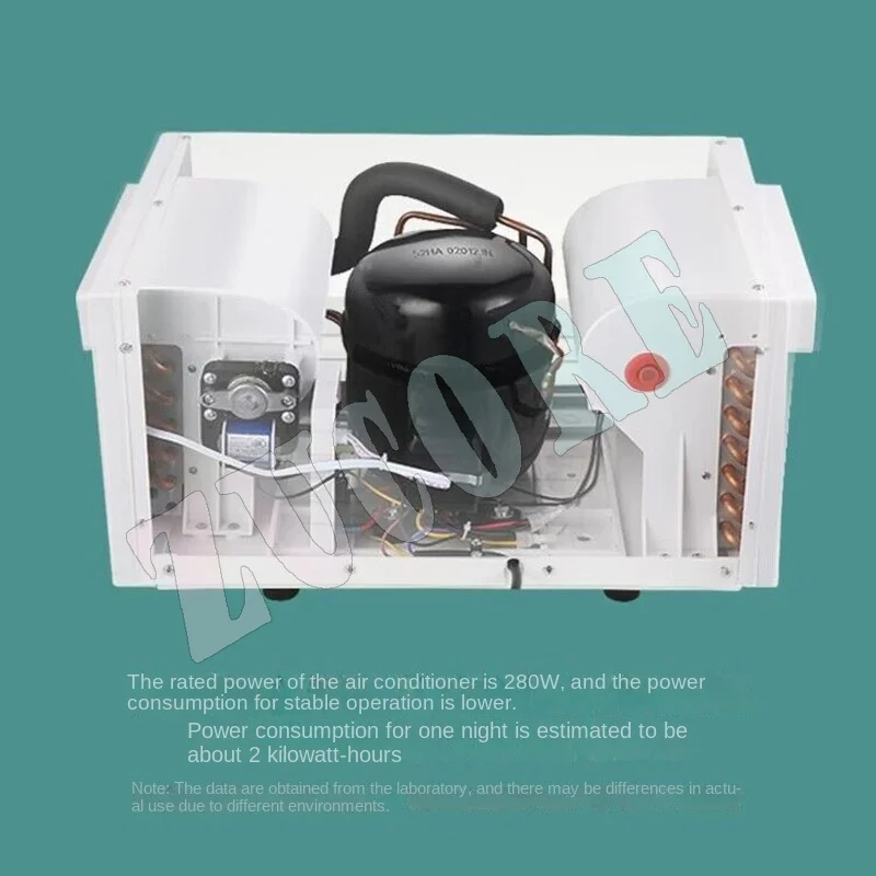 Sistema de aire acondicionado portátil para el hogar, precio de fábrica, 5-8 metros cúbicos, montado en el suelo, fácil de instalar para el hogar