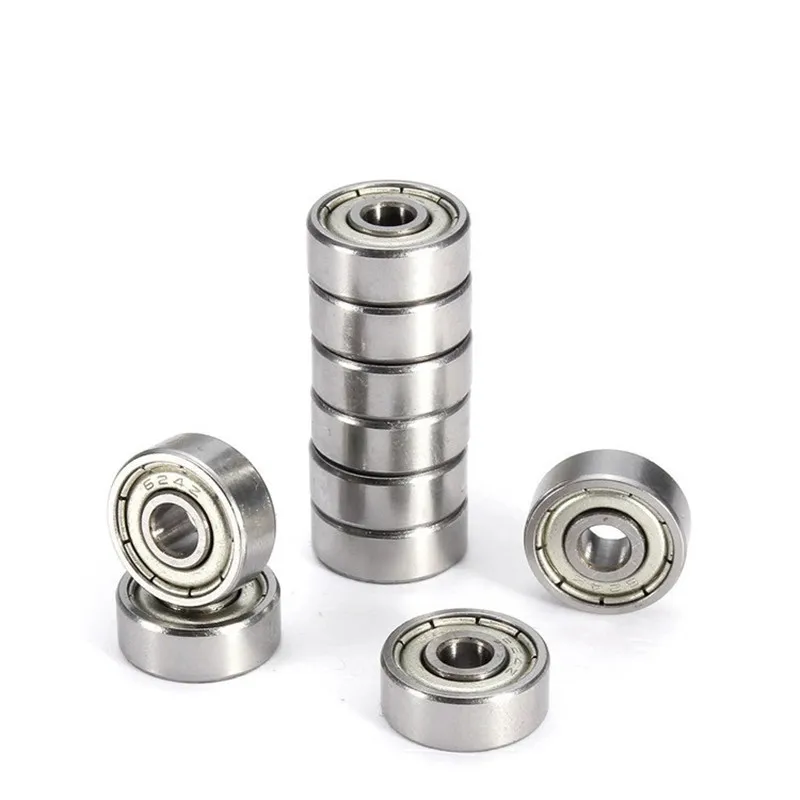 10 sztuk ABEC-7 zawór kulowy kołnierzowy łożysko 608zz 623zz 624zz 625zz 635zz 626zz 688zz 3D części do drukarek z głębokim rowkiem z kołnierzem koło pasowe
