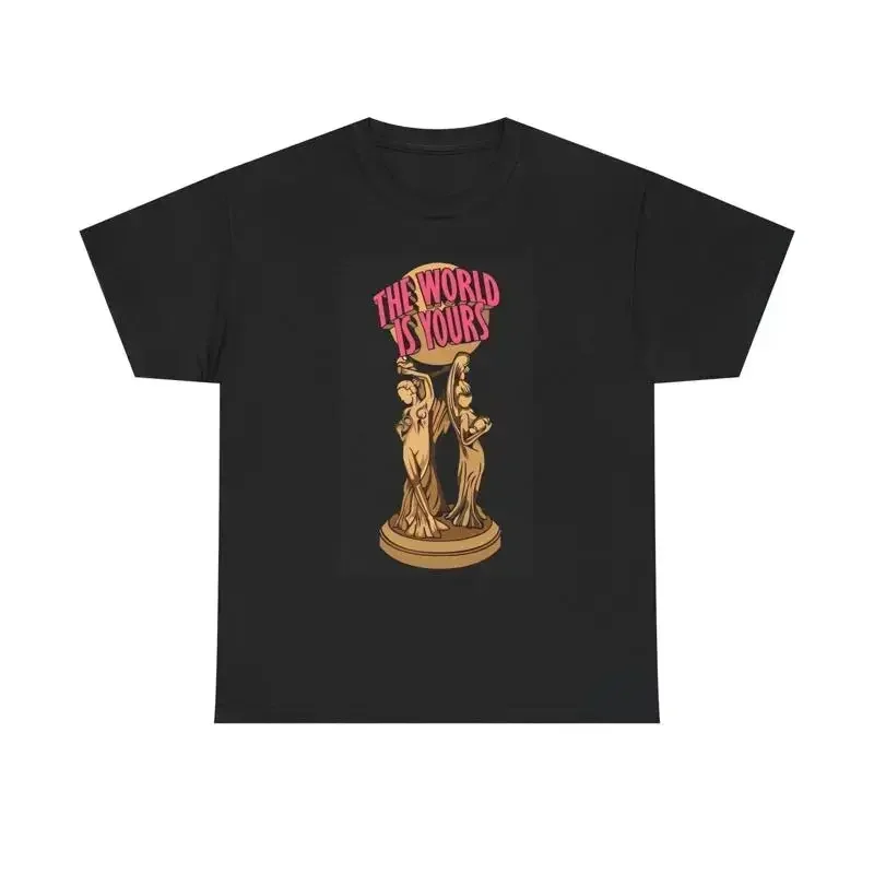 Scarface T Shirt The World Is Yours Miami Heavy Cotton