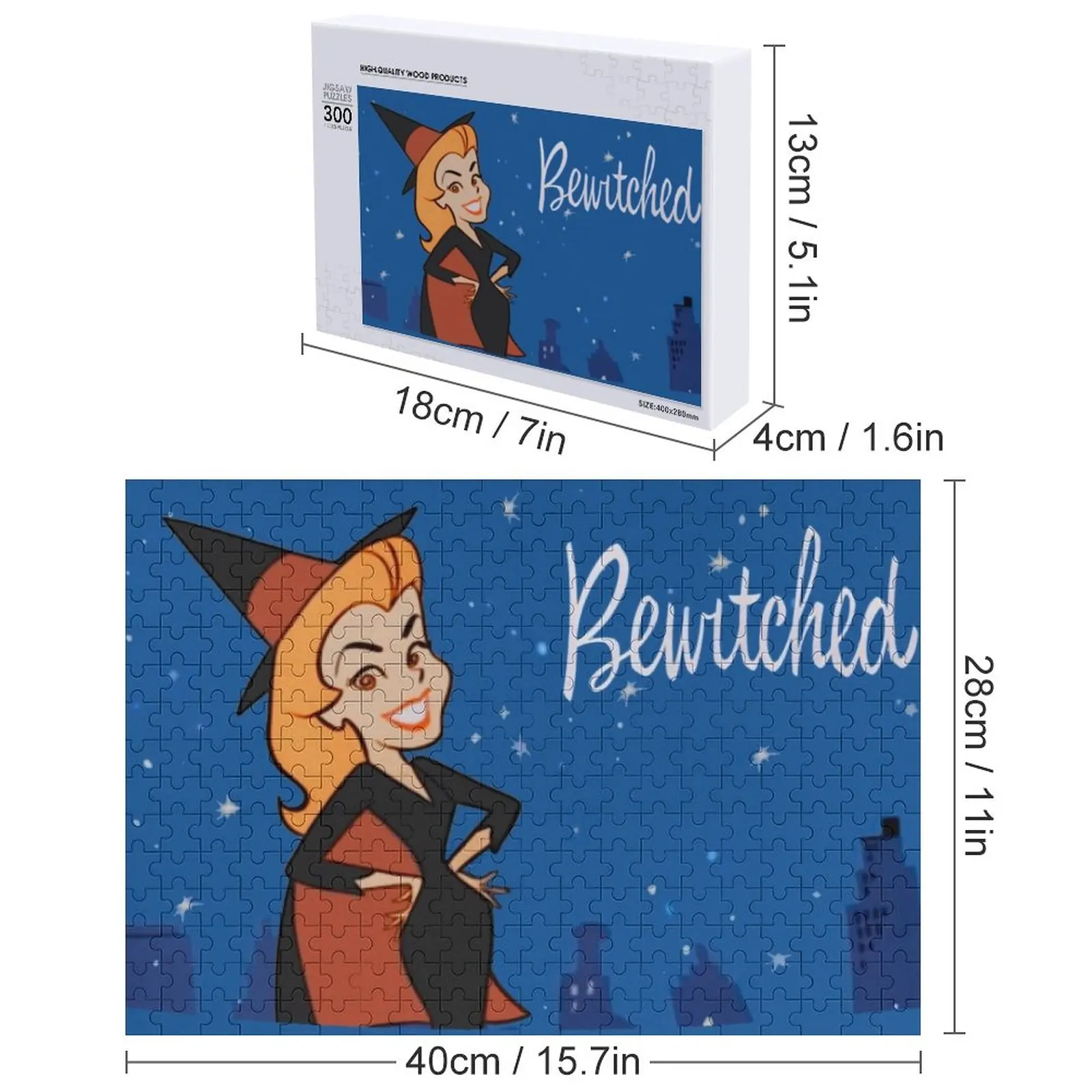 عرض مسحور عنوان الافتتاح - فقط تذبذب أنفك! !! بازل قطع اسم مخصص لعبة طفل لغز صور مخصصة