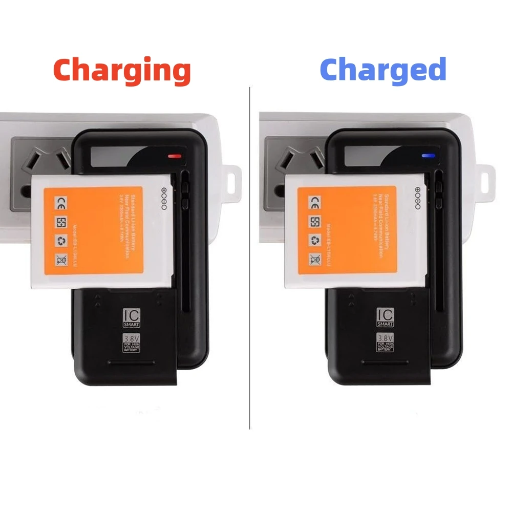 Universal Battery Charger for SCP-73LBPS Battery Kyocera DuraXV Extreme E4810/ DuraXE Epic E4830 Verizon Flip Phone Camera