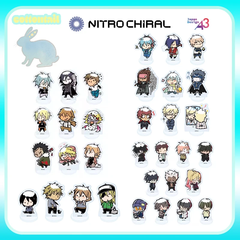 

Original Nitro CHiRAL Dmmd Slow Damage Togainu No Chi Sweet Pool Acrylic Stand Towa Anime Peripheral Acg Goods Collectible Gift