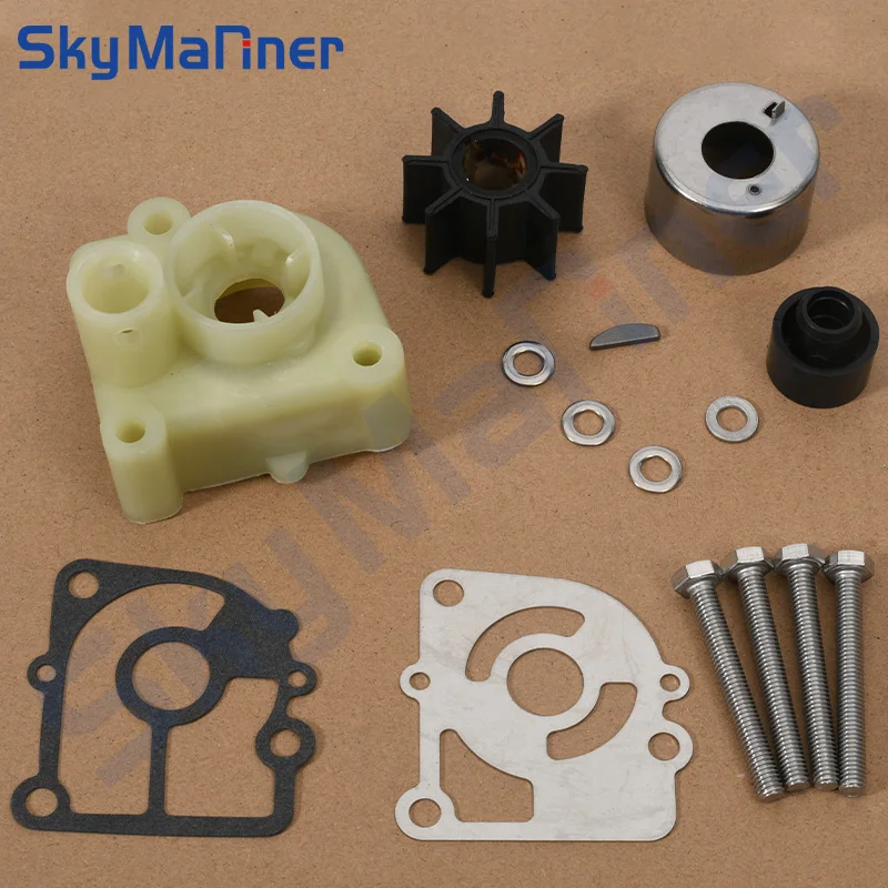 362-87322 Waterpomp Reparatieset & Pomp Case Bovenste 350-65016 46-803750 Voor Tohatsu 9.9-18HP Buitenboordmotor Mercury
