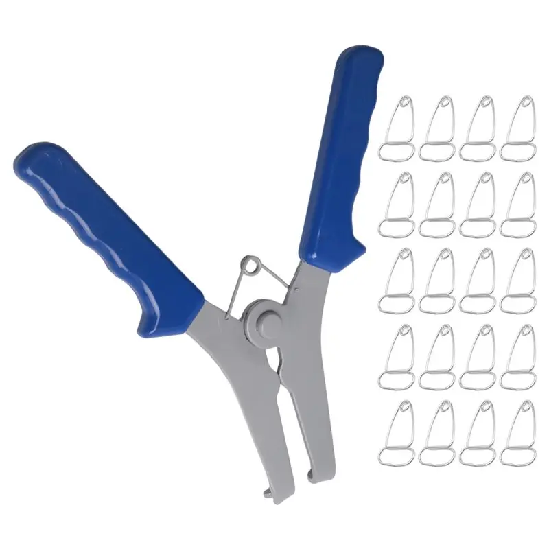AA94-Miter Spring Clamps Kit 20 Miter Clamps With Spring Loaded Pliers For Woodworking Picture Frames Wood Trim Moldings