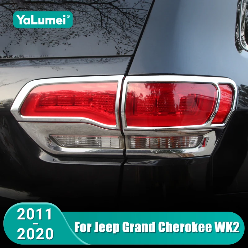 

For Jeep Grand Cherokee WK2 2011 2012 2013 2014 2015 2016 2017 2018 2019 2020 Car Rear Tail Lamp Taillight Cover Accessories