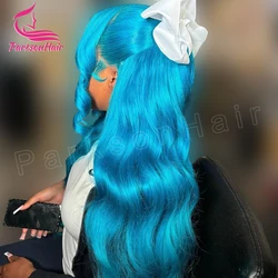 Glueless Wigs Ready To Wear Blue 13x4 13x6 HD Lace Front Wig Body Wave Lace Wigs 613 Colored Lace Front 100% Human Hair Wig
