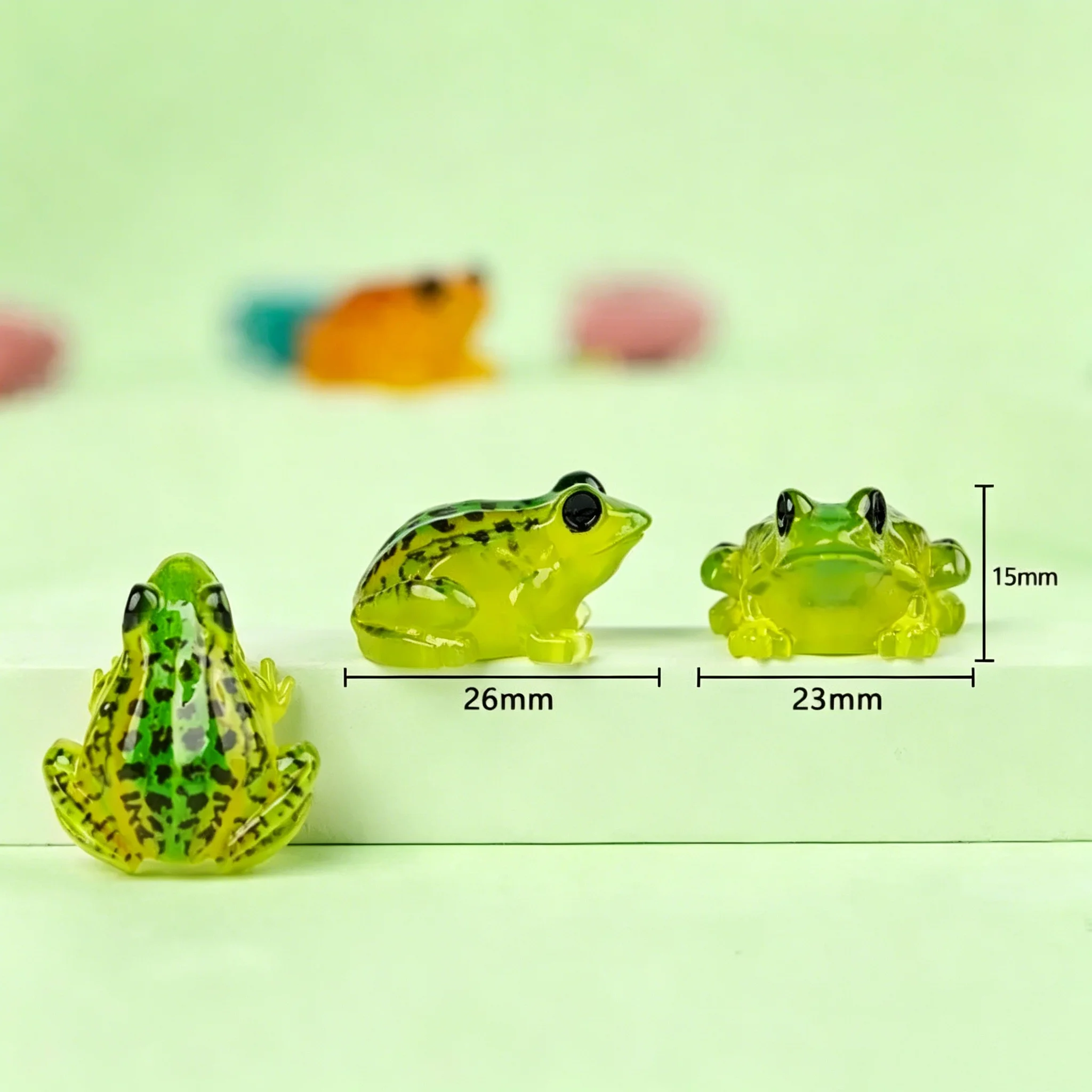 Mini Estatuilla de Rana de Res - Resin Art Light reseña y precio