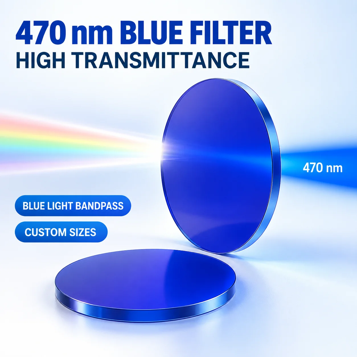 filtro-de-banda-de-luz-azul-de-470nm-alta-transmitancia-vidrio-Optico-filtro-de-banda-estrecha-personalizado-para-sensores-e-instrumentos-Opticos