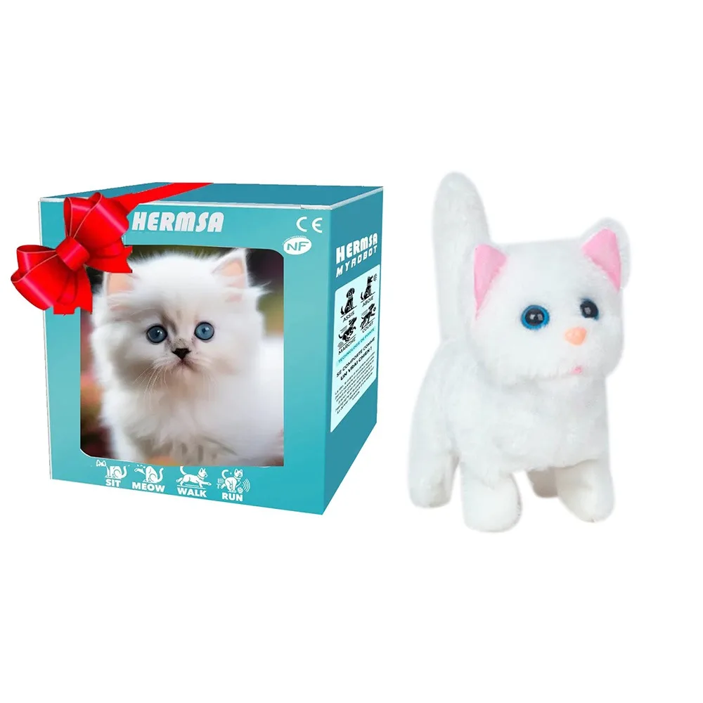 

New Plush Robot Puppy Interactive Walking Simulated Puppy Barking Tail Wagging Puppy Plush Toy Chilren