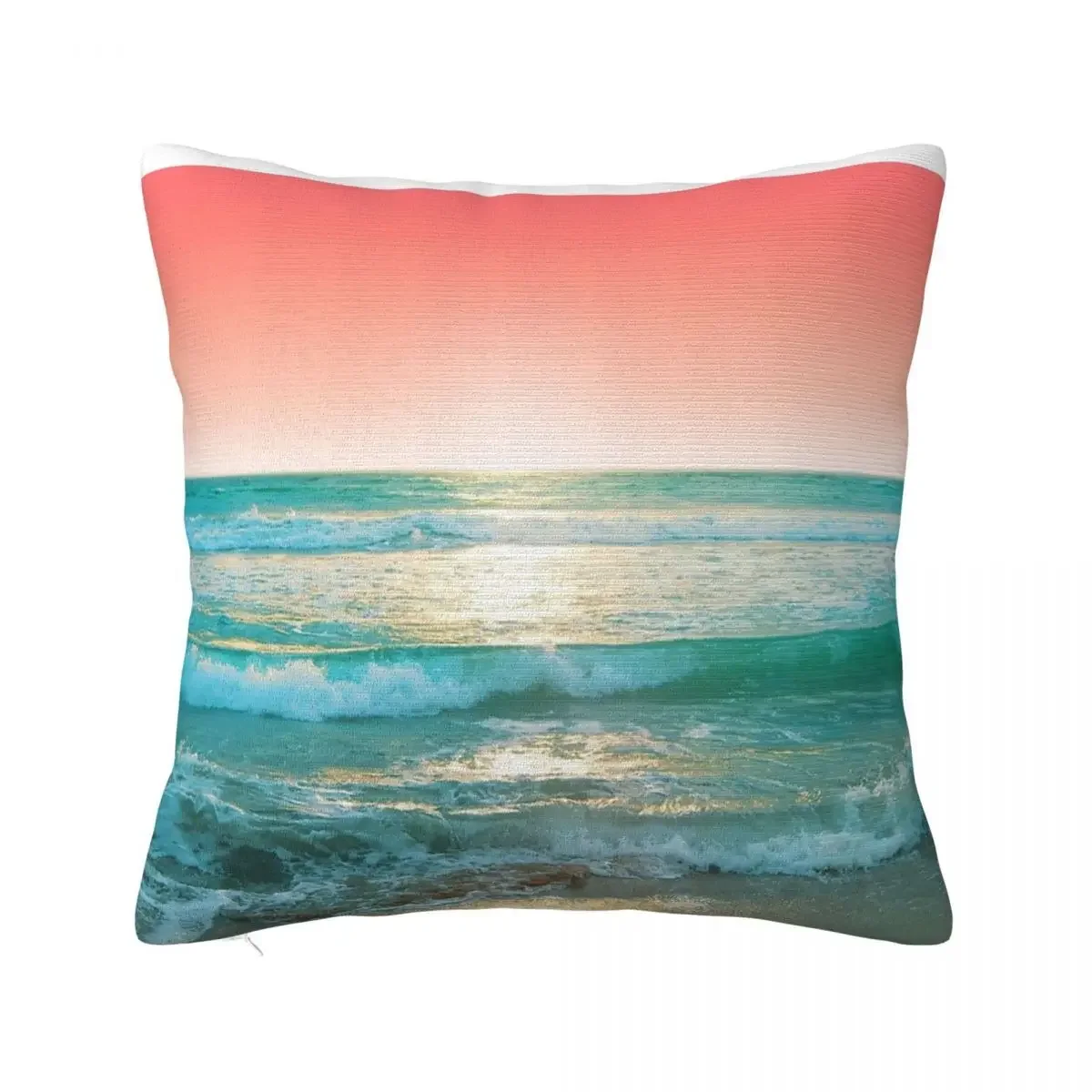 

Aqua And Coral 1 Pillows Sleeping Pillows Decoration For Bedroom Pillow Case Pillow Cover