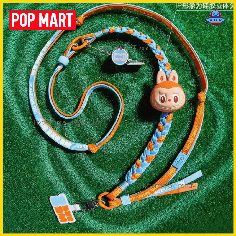 Spot Goods Pop Mart Labubu Blind Box THE MONSTERS × FIFA Series Long Lanyard Pendant Trendy Portable Toy Collectible Gifts view 3