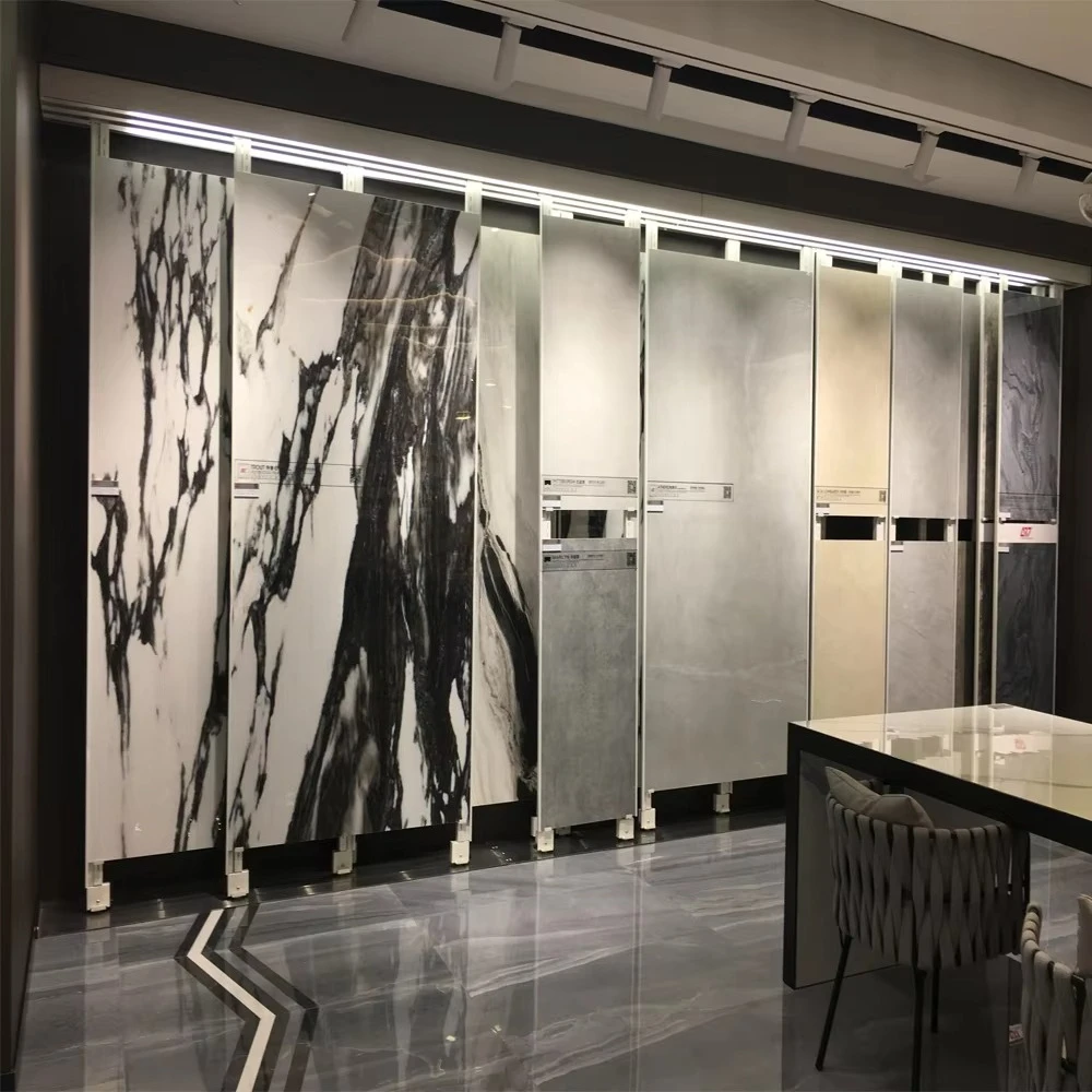 

Мраморная витрина-стойка для демонстрации товаров, премиум-класса, для ритейл-шоурумов, с высокой несущей способностью, для ламинированных напольных покрытий