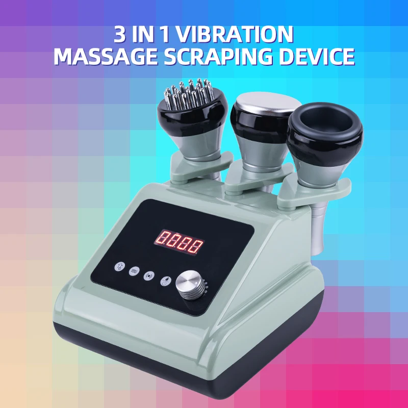 

3 In1 Vibration Massage Scraping Device Promote Blood Circulation Improve Figure Slim Waist and Buttocks Eliminate Musle Fatigue