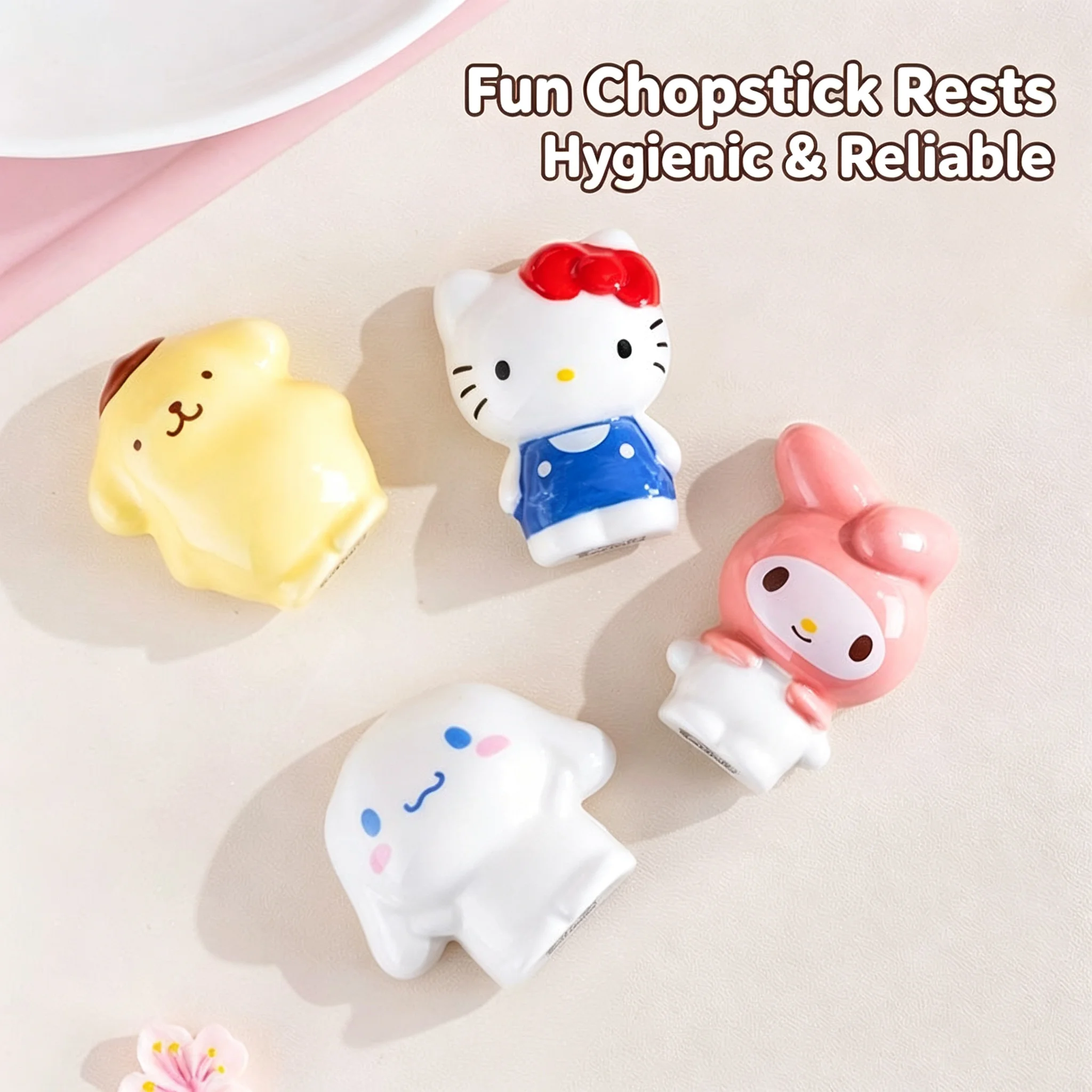 Cute 3D Ceramic Chopstick Rest Japanese Table Chopsticks Holder Home Kitchen