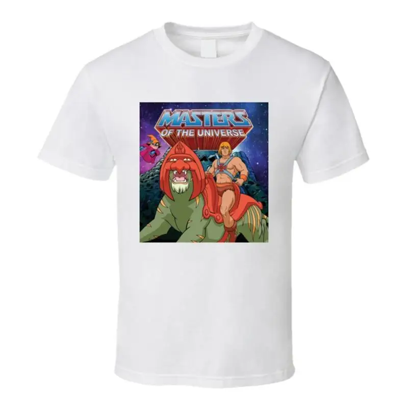 Camiseta de dibujos animados He Man Master Of Universe