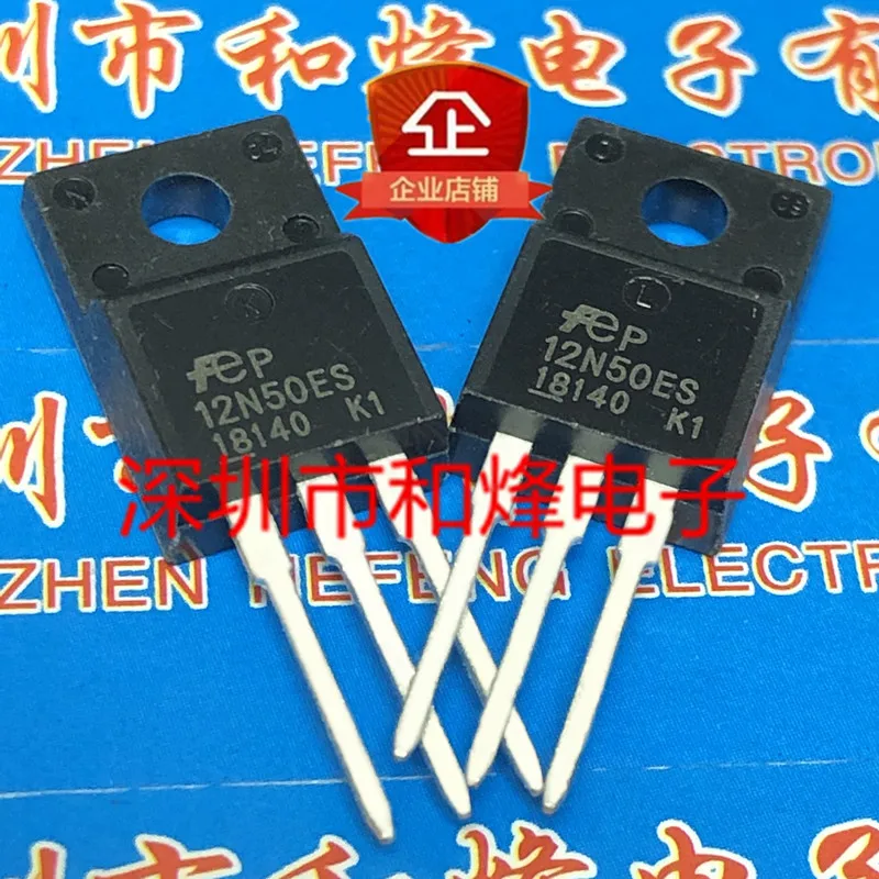 5PCS-10PCS 12N50ES FMV12N50ES  TO-220F 500V12A  New And Original On Stock