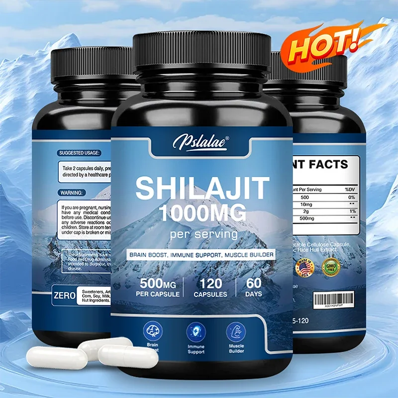 Suplement Shilajit - poprawia wydajność, łagodzi stres, poprawia nastrój i zwiększają energię i wytrzymałość