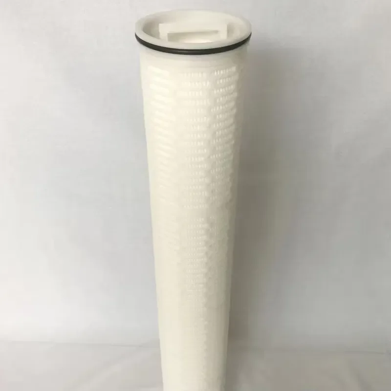 Pure Water Filtration 1 2 5 10 15 25 Micron Membrane Filter Cartridge High Interception Glass Fiber Pleated Filter Cartridge