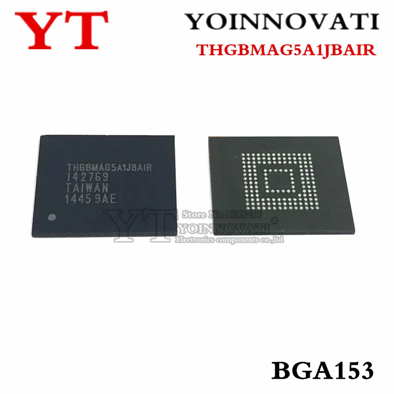 10PCS/LOT THGBMAG5A1JBAIR 4GB EMMC BGA THGBMAG5A1JBA1R