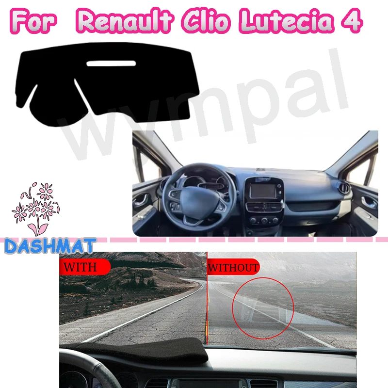 

Чехол на приборную панель автомобиля, коврик для Renault Clio Lutecia 4 IV 2013-2020 гг.