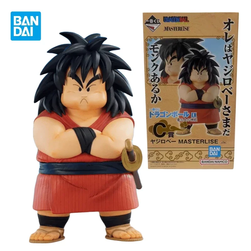 In Stock Bandai BANPRESTO Dragon Ball EX Temple On the Clouds Prize C Yajirobe Ichiban Kuji Anime Figure Model Toys Kids Gifts