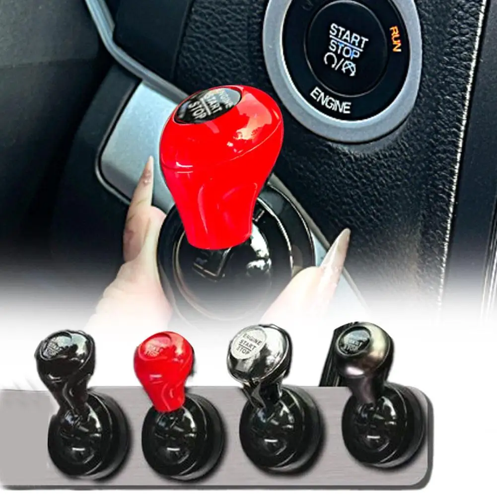    Auto-One-Touch-Start-Taste mit Push-to-Start-Kipphebel, Autozubehör, Innendekoration, Push-Rocker, One-Touch-Start-Zubehör