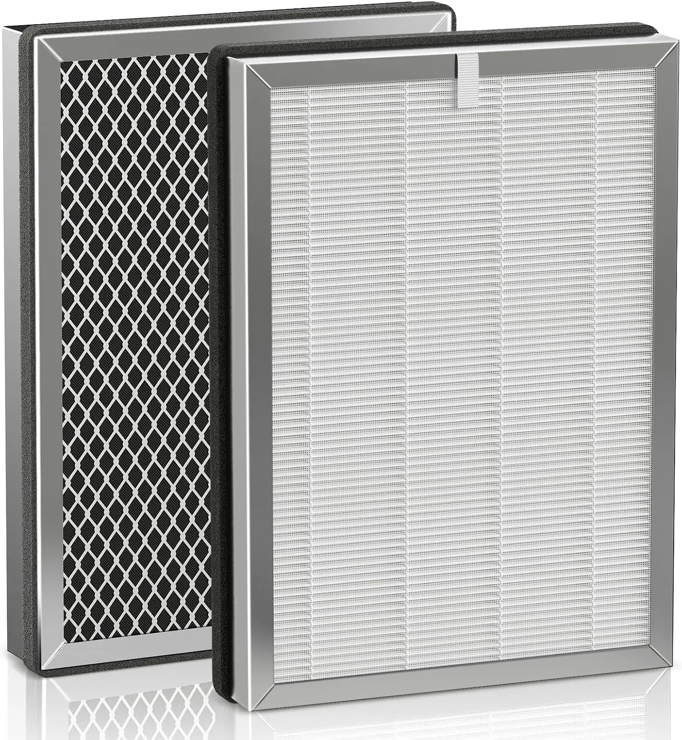 عبوتان من الفلتر البديل لسلسلة MA-25 S1/W1/B1 25 نموذج منقي الهواء، فلتر الكربون المنشط 3 في 1 HEPA