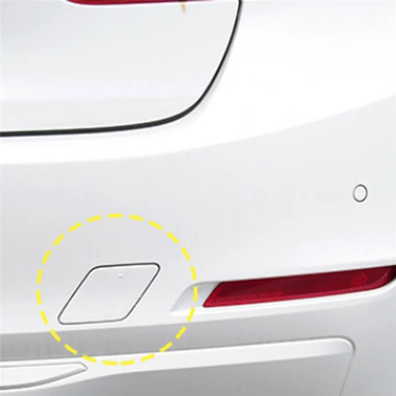 

Car Rear Bumper Tow Eye Hook Eye Cover Cap 51127312748 For BMW F30 F35 2012-2015 Rear Trailer Cover