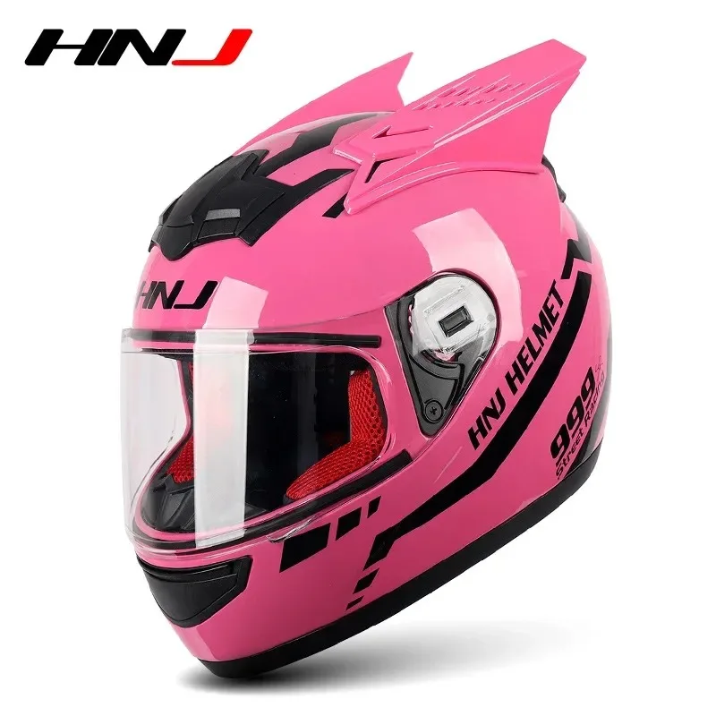 Unisex Helmet Personalized Motorcycle Helmet Sun Protection Equipped with Quick Release Safety Buckle