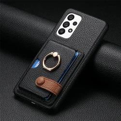 Phone Case for Samsung  S24 S23 S21 FE S25 Ultra S22 Plus A16 A26 A36 A56 A05S A15 A25 A35 A55 Wallet  with Card Holder Cover