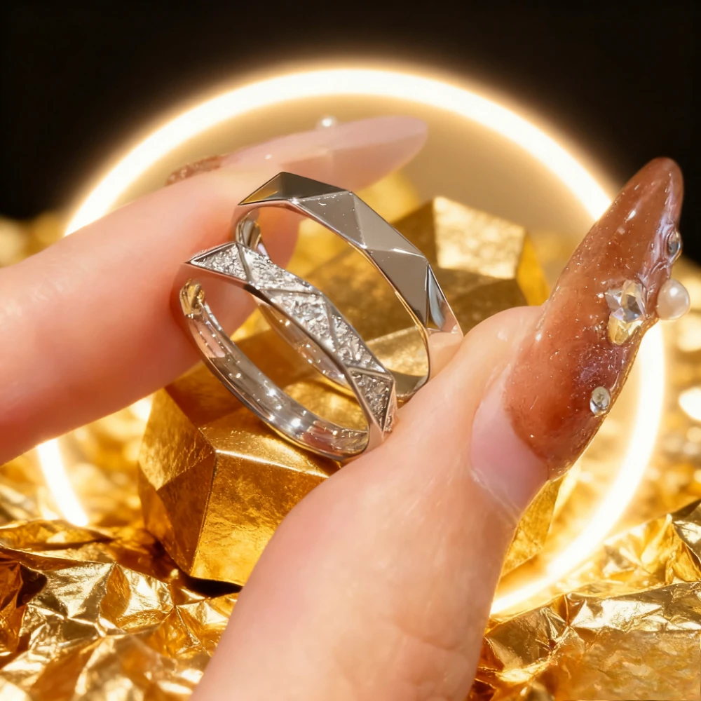 

2026 Trendy Collection French Exquisite Crown Sparkling Ring for Women Party Gift