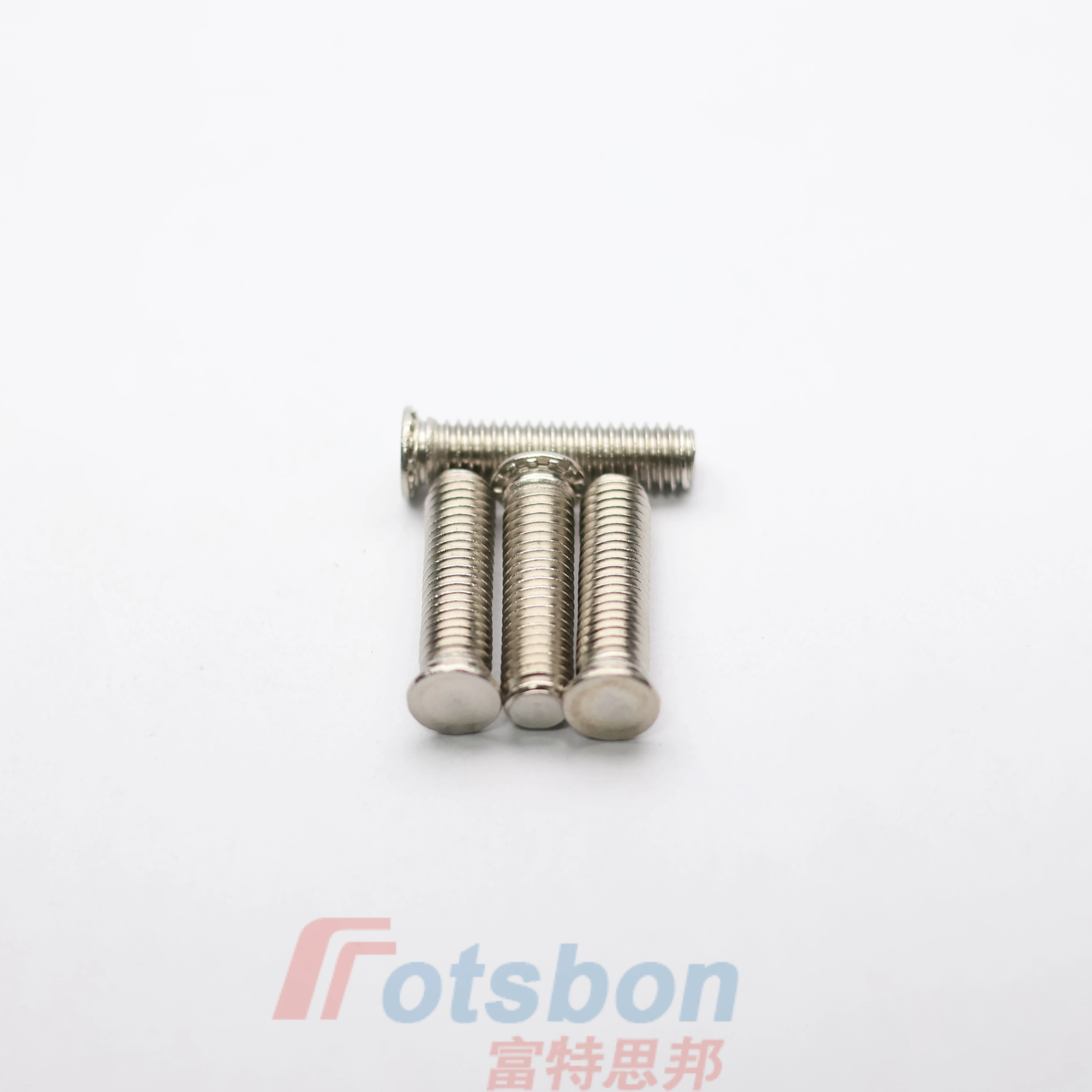 Self-Clinching Studs FHS-M3.5-6/8/10/12/14/15/16/18/20/22/25Metric Pressing Plate Screw Stainless Steel  Flush-Head Riveted