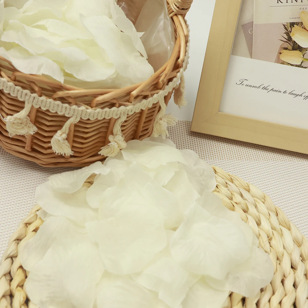 

6000pcs/bag Romantic Rose Petals Wedding Decorations Wedding Accessories Complementos De Boda Wedding Arrangements for Wedding