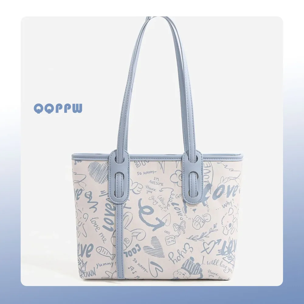 

Multi-pattern graphics Tote Bag, Handbag, Large Underarm Shoulder Bag for Women Suitable for Daily Use, Work, Outdoor, Travel,