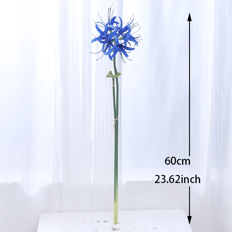 Luxury Long Branch Higan Flower Silk Weathered Orchid Flower Artificial Wedding Christmas Home Garden Decoration Arrangement