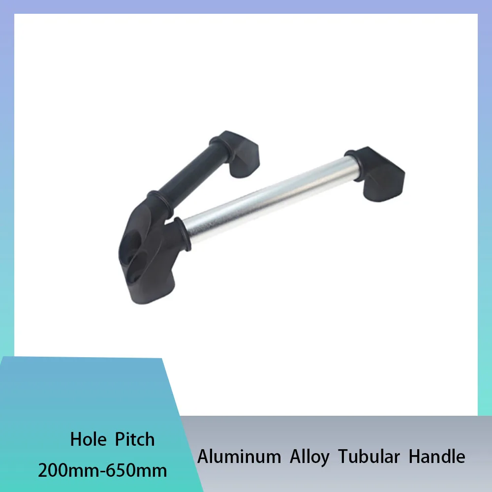 1Pcs Tubular Aluminum Alloy Handle Cabinet  Door Handle Mechanical Equipment Handle Welding Machine Handle 200mm-650mm