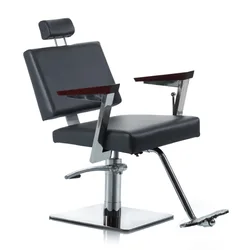 Vanity Luxury Barber Chair Swivel Rolling Office Make Up Chair Pedicure Tattoo Salon Sillas Barberia Barbershop Furniture CM50LF