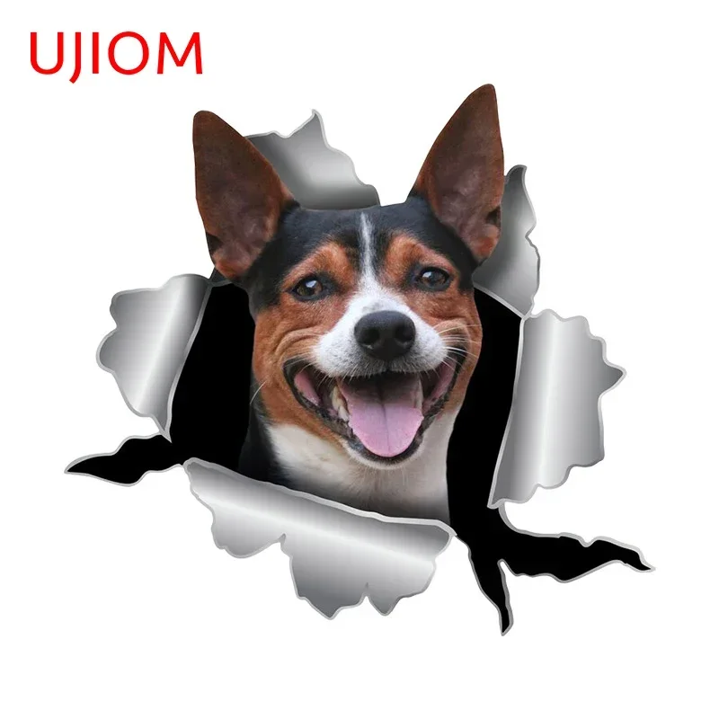 UJIOM 13cm X 12.1cm Tear Dog Wall Stickers Creativite Vinyl Bathroom Kitchen Cozinha Decal Aesthetic Room Decor Accessories