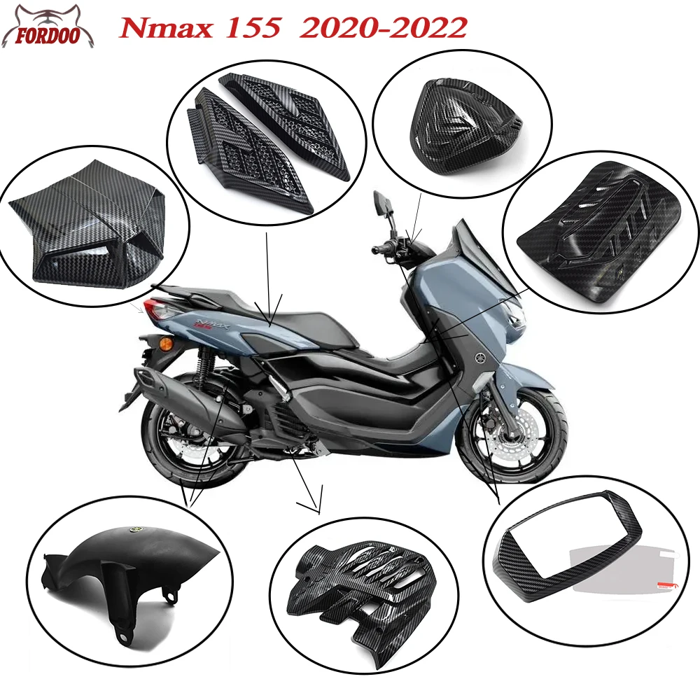 Dla Yamaha NMAX 155 125 NMAX155 NMAX125 2020 2021 2022 2023 akcesoria motocyklowe dekoracyjna osłona zabezpieczająca osłona owiewki