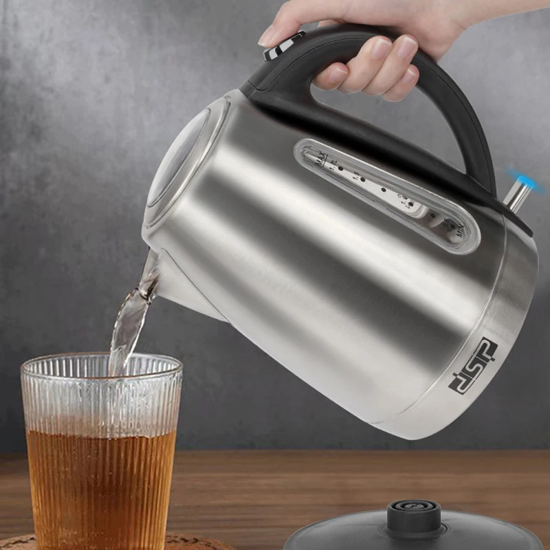 

Cordless Electric Kettle with Overheat Protection Large Capacity Tea Kettle for Home Hotel Automatic Power off Safety Feature