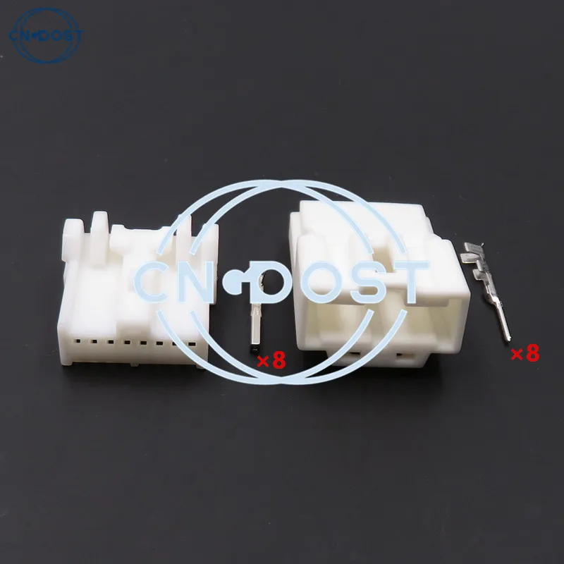 

1 Set 8 Pin 0.7 Series Automotive Sunroof Reading Lamp Cable Harness Connector AC Assembly For Nissan 6098-1117 6098-1121